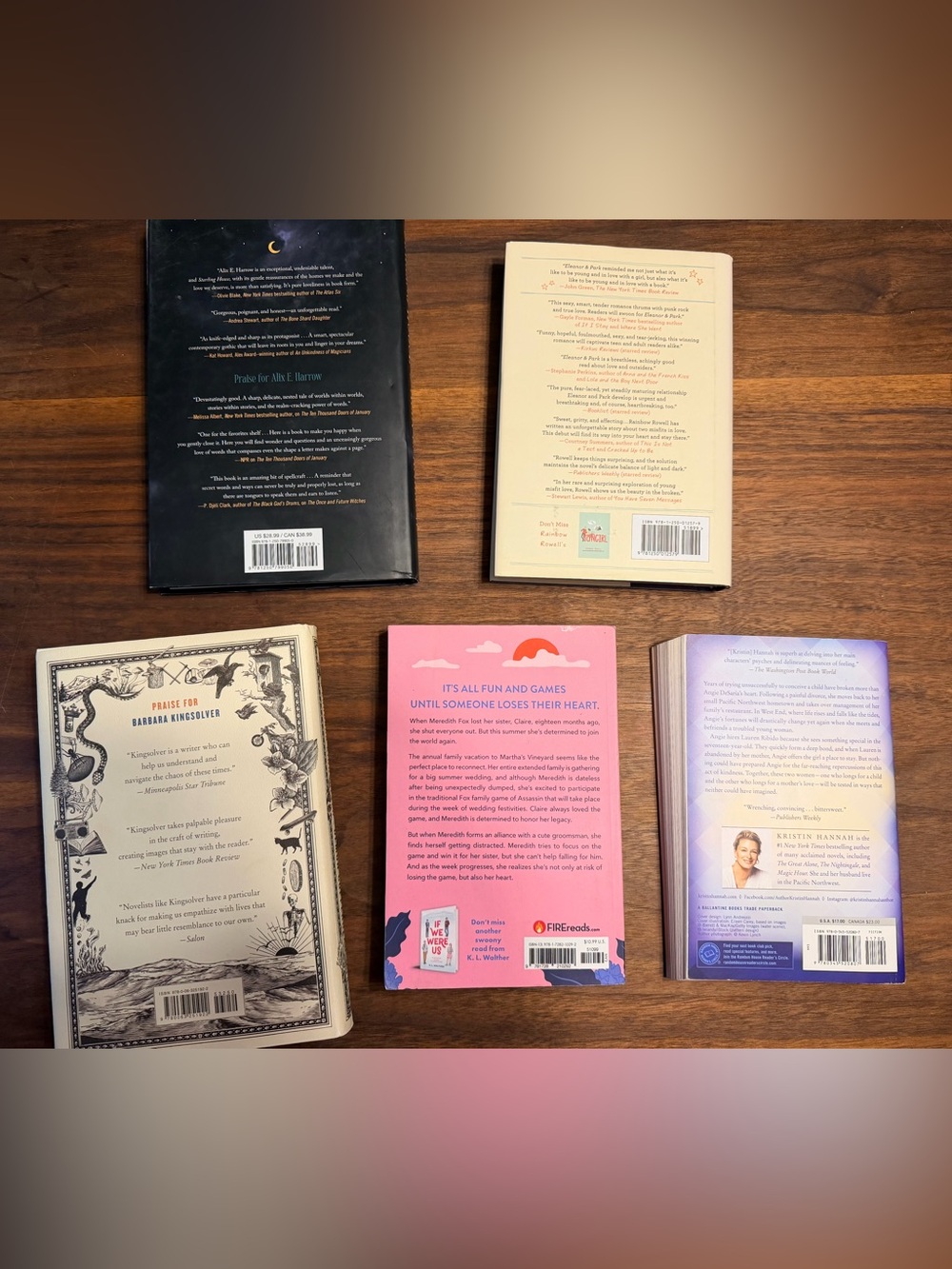 Book Lot of 5 Paperback & Hardcover Bestseller Books/Authors - Picture 2 of 3